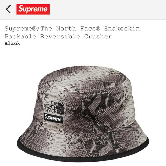 Supreme❤The North Face ハット Ｌ/XLハット