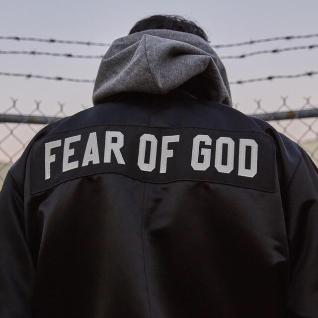 FEAR OF GOD(フィアオブゴッド)の確実正規品 fear of god フィア オブ ゴット コーチブルゾン メンズのジャケット/アウター(ブルゾン)の商品写真