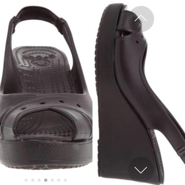 crocs(クロックス)の新品☆クロックス ファラ ブラック W5 22.5cm レディースの靴/シューズ(サンダル)の商品写真