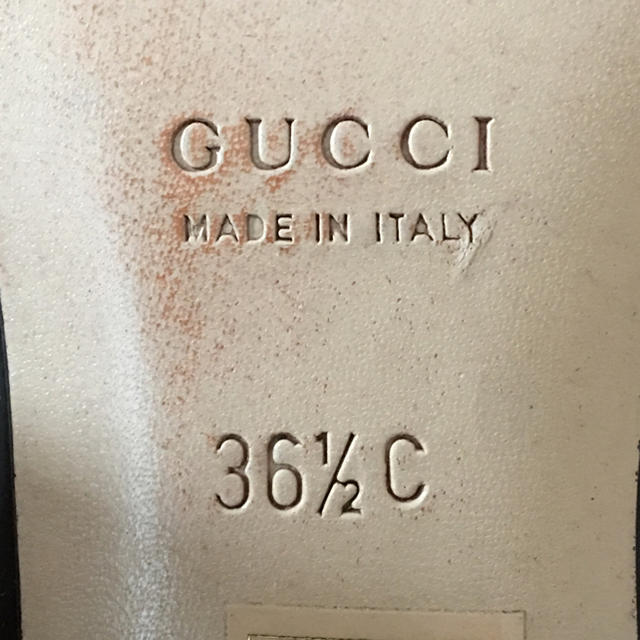 Gucci(グッチ)のパンプス GUCCI 36 1/2c レディースの靴/シューズ(ハイヒール/パンプス)の商品写真