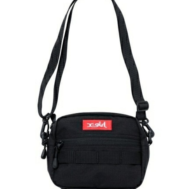 x-girl BOX LOGO SHOULDER BAG