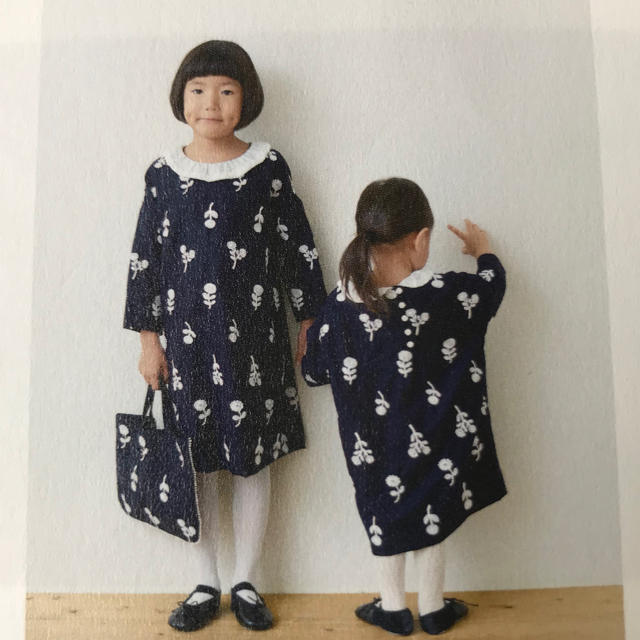 ミナペルホネン キッズ bonheur120 セレモニーワンピース ミナペルホネン キッズ bonheur120 セレモニーワンピース