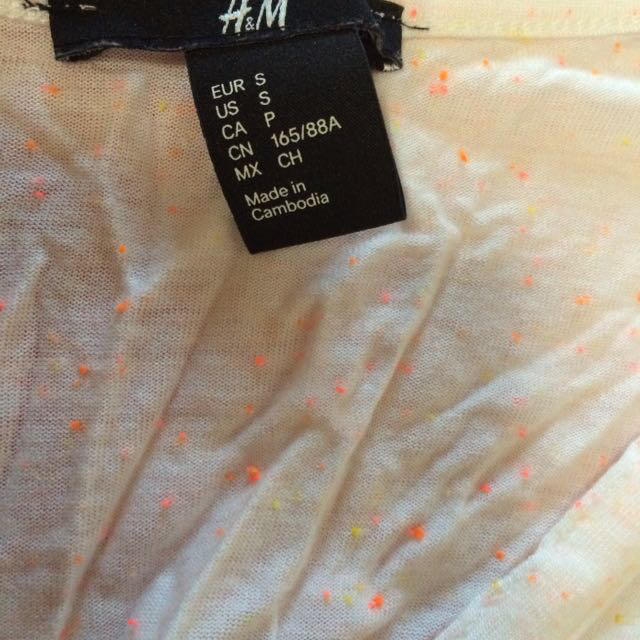 H&M(エイチアンドエム)のまぁちゃん専用H&M カットソー 七分袖 レディースのトップス(カットソー(長袖/七分))の商品写真