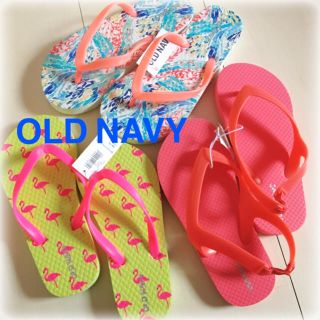 オールドネイビー(Old Navy)の新品 オールドネイビー OLDNAVY ビーチサンダル 19cm(サンダル)