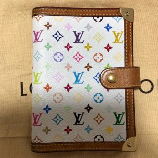 ルイヴィトン(LOUIS VUITTON)のヴィトン 手帳ケース マルチカラー(その他)