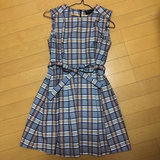 アニエスベー(agnes b.)の専用 アニエスベー  チェックワンピ(ひざ丈ワンピース)