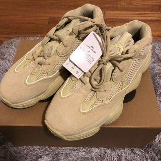 アディダス(adidas)のyeezy 500 moon yellow 26センチ(スニーカー)