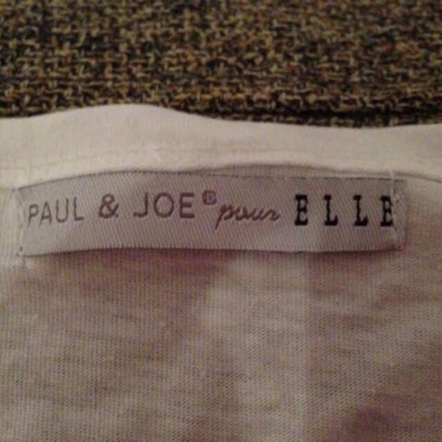 PAUL & JOE(ポールアンドジョー)のPAUL&JOEとELLEのノベルティ レディースのトップス(Tシャツ(半袖/袖なし))の商品写真
