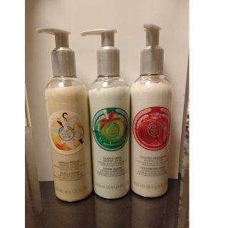 ザボディショップ(THE BODY SHOP)のザ ボディショップ シマーローション 3点セット(ボディローション/ミルク)