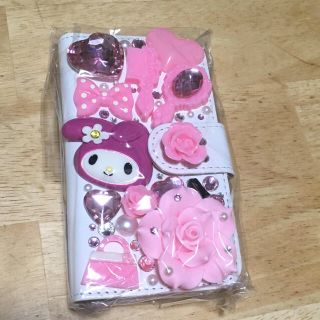 マイメロディ デコピンク スマホケース(iPhoneケース)