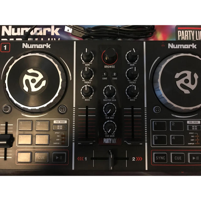 美品★ Numark party mix DJコントローラー