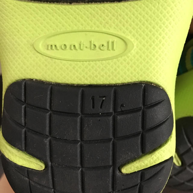 mont bell(モンベル)のモンベル キッズサンダル キッズ/ベビー/マタニティのキッズ靴/シューズ(15cm~)(サンダル)の商品写真