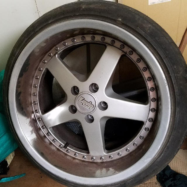 安価 ワークエキップ 18インチ10.5J 2本 タイヤ・ホイールセット