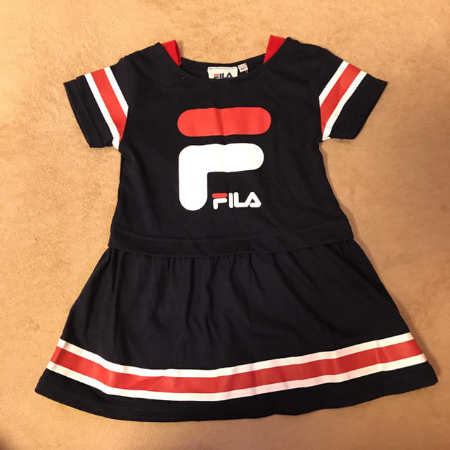 FILA(フィラ)のFILA ワンピース 90 キッズ/ベビー/マタニティのキッズ服女の子用(90cm~)(ワンピース)の商品写真