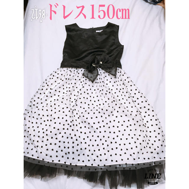 新品未使用 子供服 ワンピース ドレス 150㎝ お姫様に(๑′ᴗ‵๑) キッズ/ベビー/マタニティのキッズ服女の子用(90cm~)(ドレス/フォーマル)の商品写真