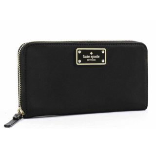 ケイトスペードニューヨーク(kate spade new york)の新品未使用 ケイトスペード  財布 黒 ナイロン(財布)