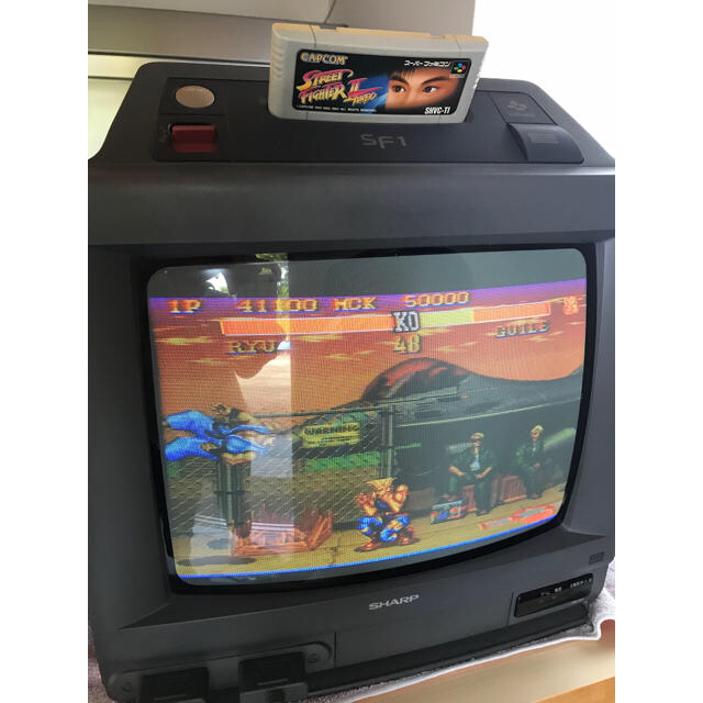 シャープ　テレビ　スーパーファミコン　SF1