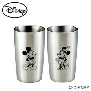 ディズニー(Disney)の【新品未使用】ディズニー ステンレス二重タンブラー セット(タンブラー)