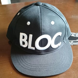 ブロック(BLOC)の最終値下げ bloc キャップ  帽子(ジャケット/上着)