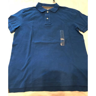 ギャップ(GAP)のGAP 青ポロシャツ メンズ (ポロシャツ)