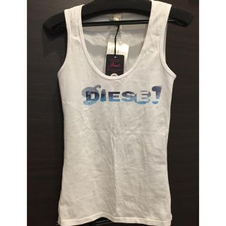 ディーゼル(DIESEL)のDIESEL ロゴタンクトップ XS新品(タンクトップ)