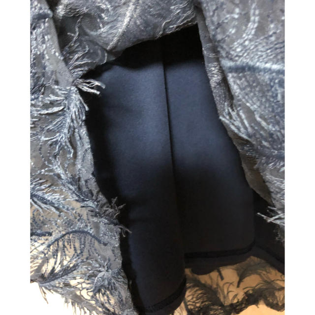 ZARA(ザラ)のゆま様専用☆未使用☆フェザー柄シフォンロングスカート レディースのスカート(ロングスカート)の商品写真