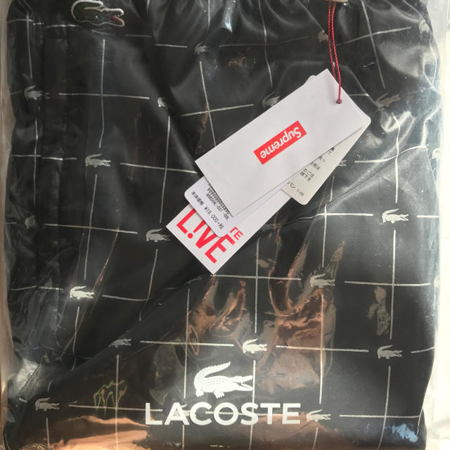 Supreme(シュプリーム)の込 新品 supreme lacoste Nylon Track Pant メンズのパンツ(その他)の商品写真