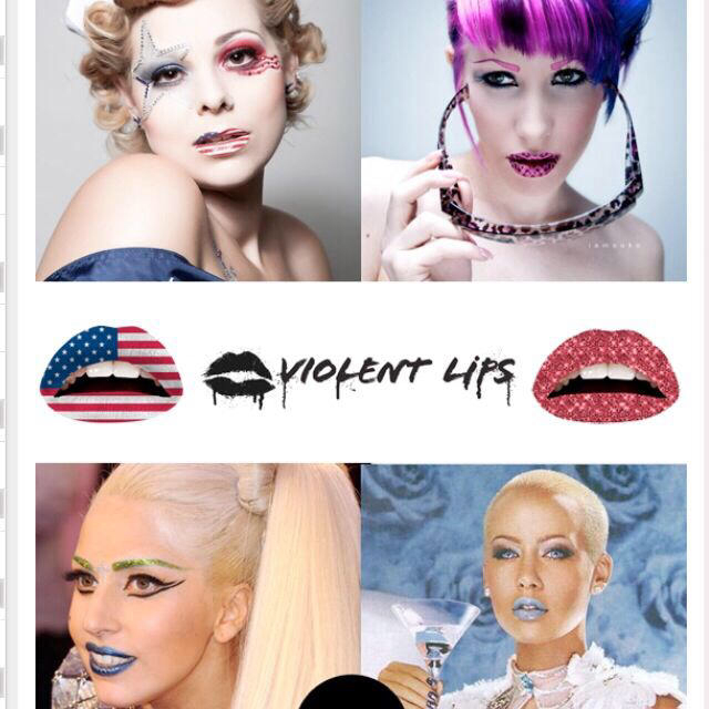 Violent Lips  コスメ/美容のベースメイク/化粧品(その他)の商品写真