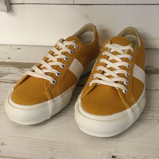 ムーンスター(MOONSTAR )のMOONSTAR ROUNDOUT YELLOW 23.5cm 新品(スニーカー)