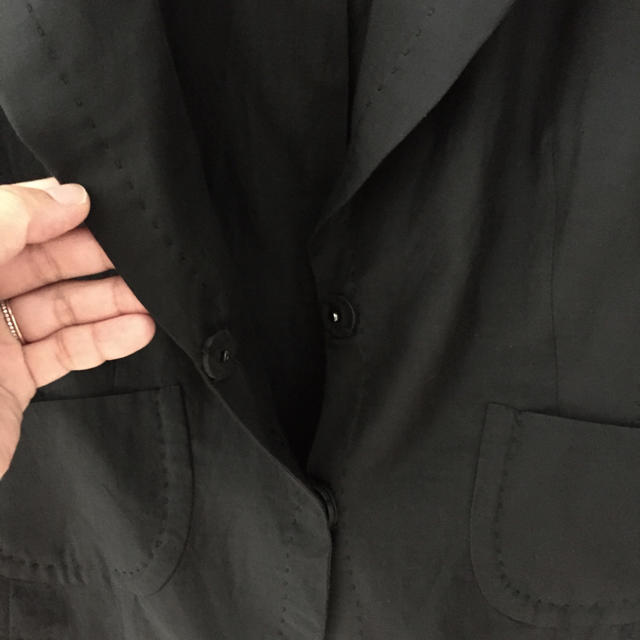 COTOO(コトゥー)のCOTTO♡黒色のサマージャケット レディースのジャケット/アウター(テーラードジャケット)の商品写真