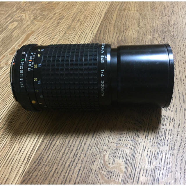 PENTAX(ペンタックス)のpentax-A 645 200mm f4レンズ 中古品 スマホ/家電/カメラのカメラ(レンズ(単焦点))の商品写真