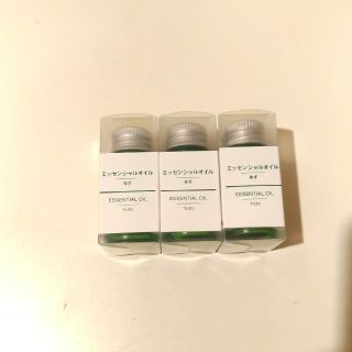 ムジルシリョウヒン(MUJI (無印良品))の【新品 未使用】無印 ゆず 10ml 3つセット(アロマオイル)