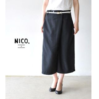 NICO.nicholson&nicholson  サルエルガウチョパンツ  (サルエルパンツ)