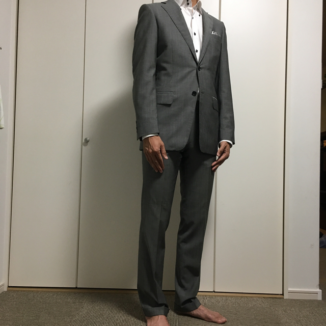 THE SUIT COMPANY(スーツカンパニー)のOnly ライトグレースーツ 180Y  春夏用 メンズのスーツ(セットアップ)の商品写真