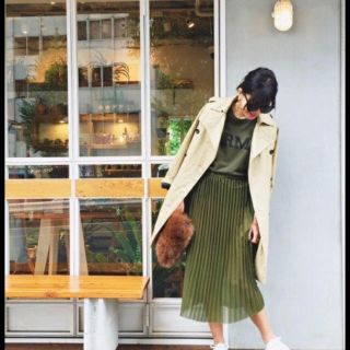 トゥデイフル(TODAYFUL)のみずき様専用です♡レースプリーツスカート♡TODAYFUL(ロングスカート)