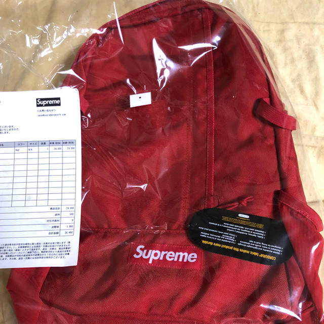 Supreme 18ss backpack