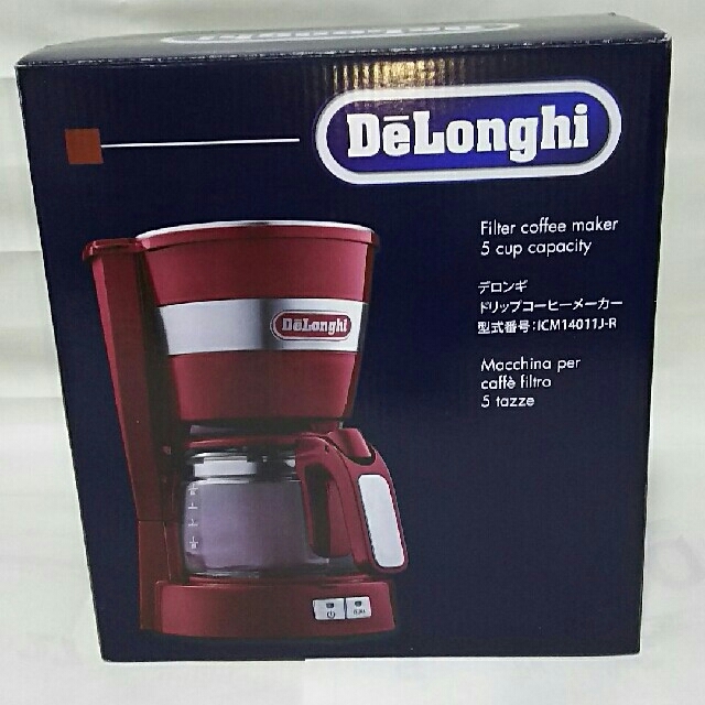 DeLonghi(デロンギ)のドリップコーヒーメーカー スマホ/家電/カメラの調理家電(コーヒーメーカー)の商品写真