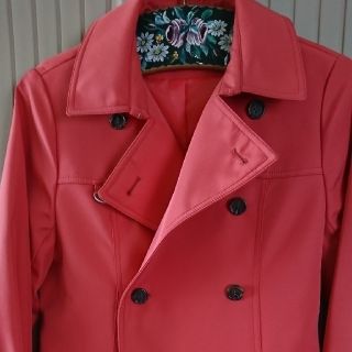 セシール(cecile)の【used品】春コート【LL】(トレンチコート)