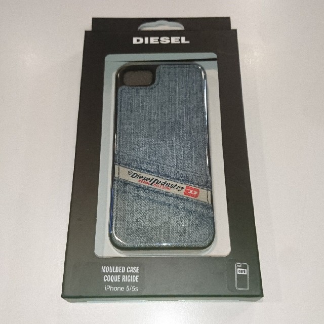 DIESEL(ディーゼル)のdiesel iphone5/5S/SE用 カバー デニム 新品 スマホ/家電/カメラのスマホアクセサリー(iPhoneケース)の商品写真