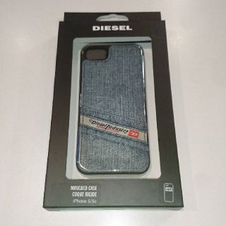 ディーゼル(DIESEL)のdiesel iphone5/5S/SE用 カバー デニム 新品(iPhoneケース)