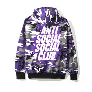 アンチ(ANTI)の即納!! Anti social social club パーカー Lサイズ (パーカー)