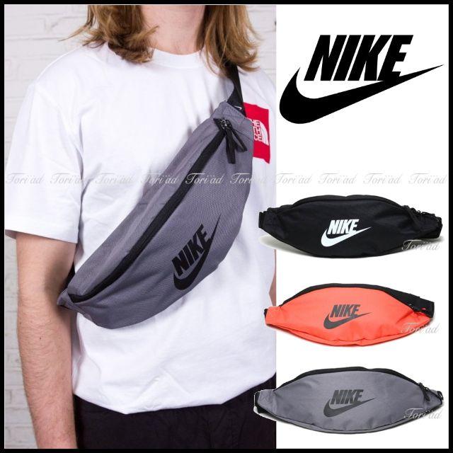 NIKE(ナイキ)のNIKEナイキ HERITAGE HIP PACK★ショルダー　オレンジ メンズのバッグ(ボディーバッグ)の商品写真