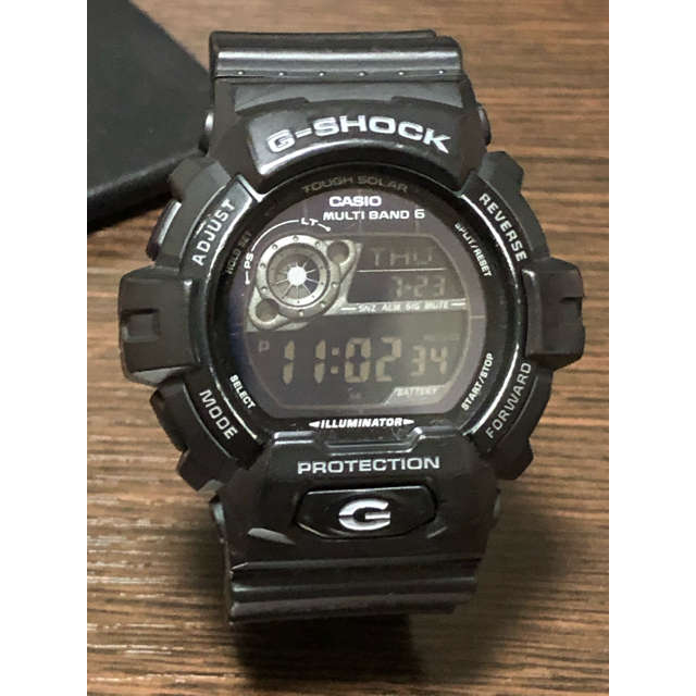 Ｇ-ＳＨＯＣＫ カシオ メンズ 腕時計 黒 ブラック ＧＷ-8900Ａ
