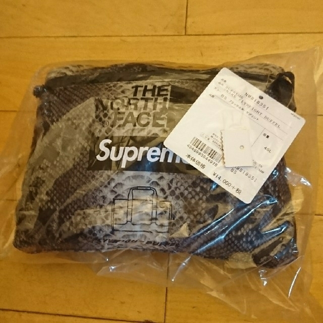 Supreme Thank North Face  Duffle Bag 新品 3