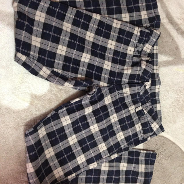 チェックスキニー レディースのパンツ(デニム/ジーンズ)の商品写真