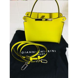 デミルクスビームス(Demi-Luxe BEAMS)のGianni chiarini ラインバーミニバッグ(ショルダーバッグ)