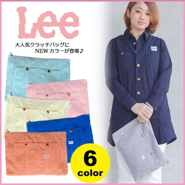 Lee(リー)のLee▽コーディロイクラッチ レディースのバッグ(クラッチバッグ)の商品写真