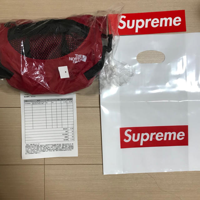 supreme north face waterproof waist bag