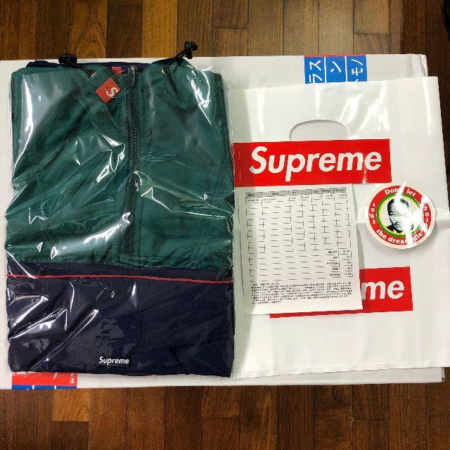 Supreme(シュプリーム)のSupreme Split Anorak Green XL 18SS アノラック メンズのジャケット/アウター(ブルゾン)の商品写真