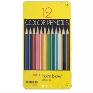 トンボエンピツ(トンボ鉛筆)の新品 トンボ鉛筆 色鉛筆 NQ 12色 CB-NQ12C(色鉛筆)